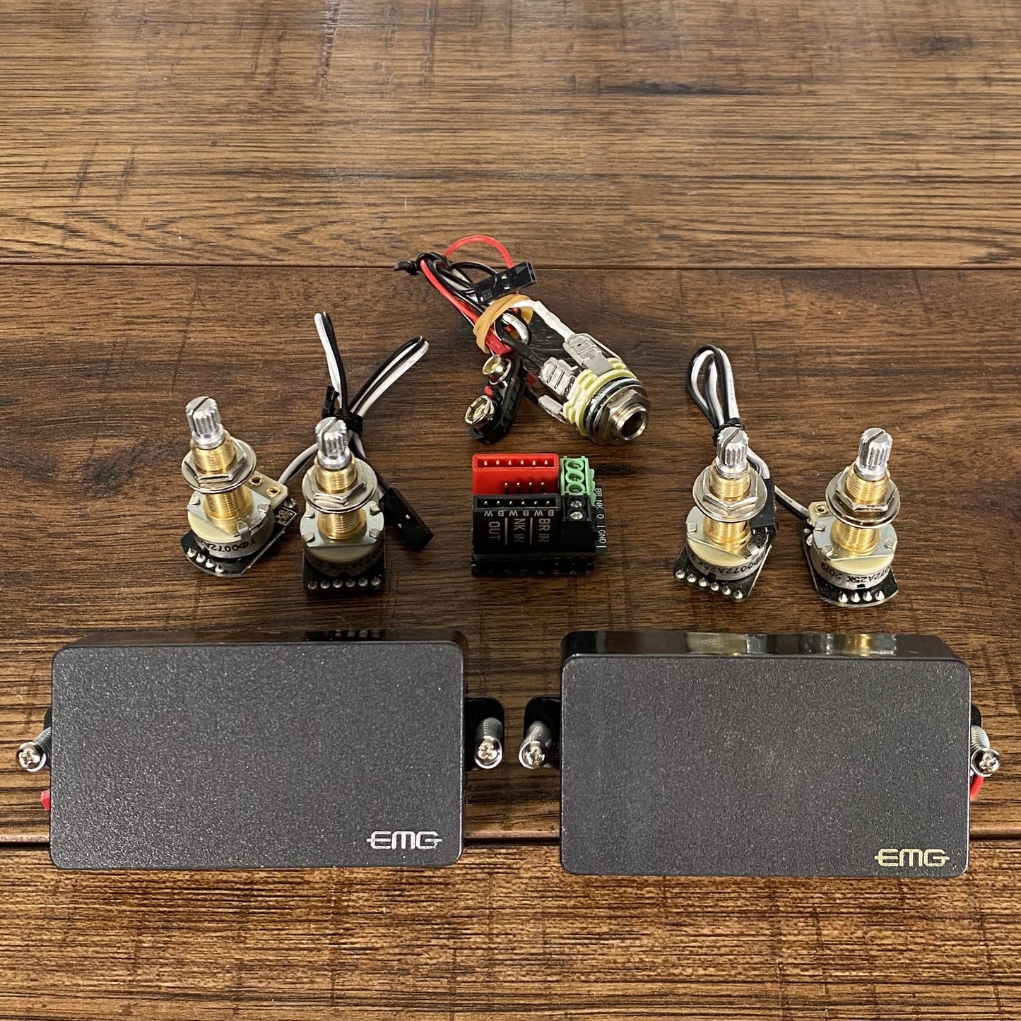 EMG ZW-SET 81 85 Active Guitar Pickup Set & Wiring Harness EMG81 EMG85 Zakk Wylde Used