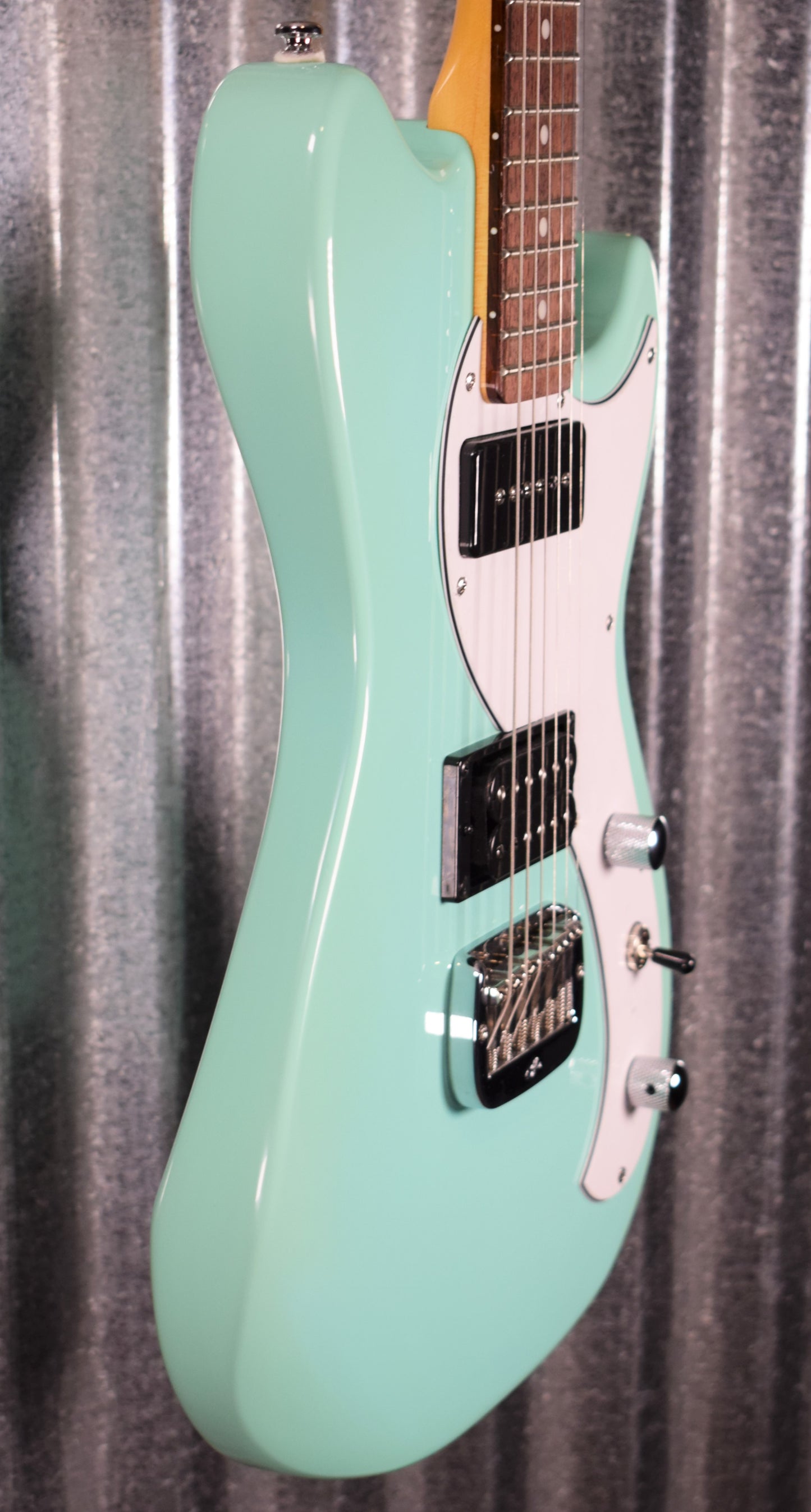 G&L Tribute Fallout Seafoam Green Guitar #5268 Demo