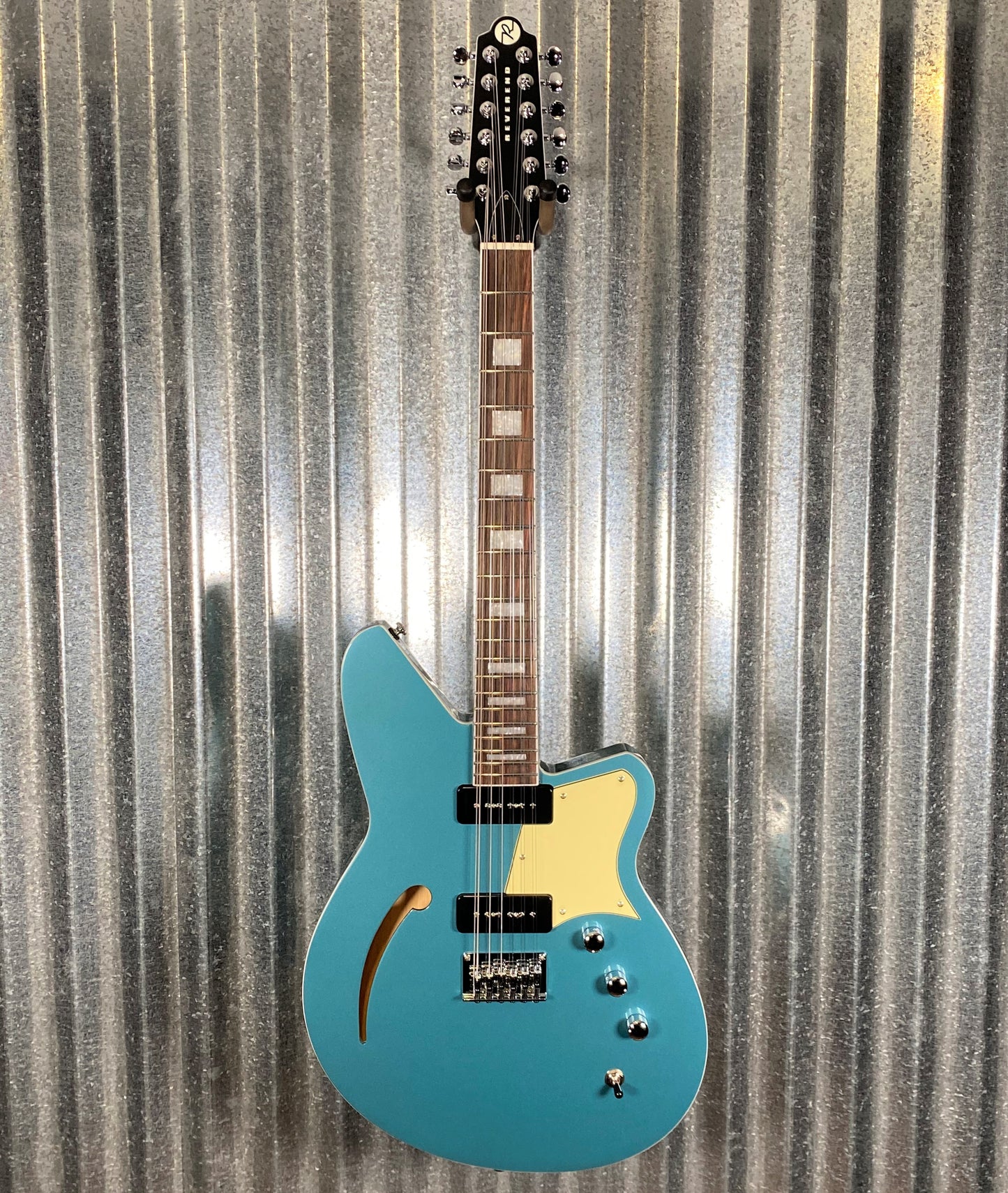 Reverend Guitars Airwave 12 String Electric Deep Sea Blue Guitar #69172 B Stock