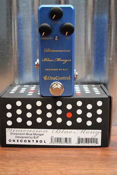 One Control BJF Dimension Blue Monger Modulation Guitar Effect Pedal