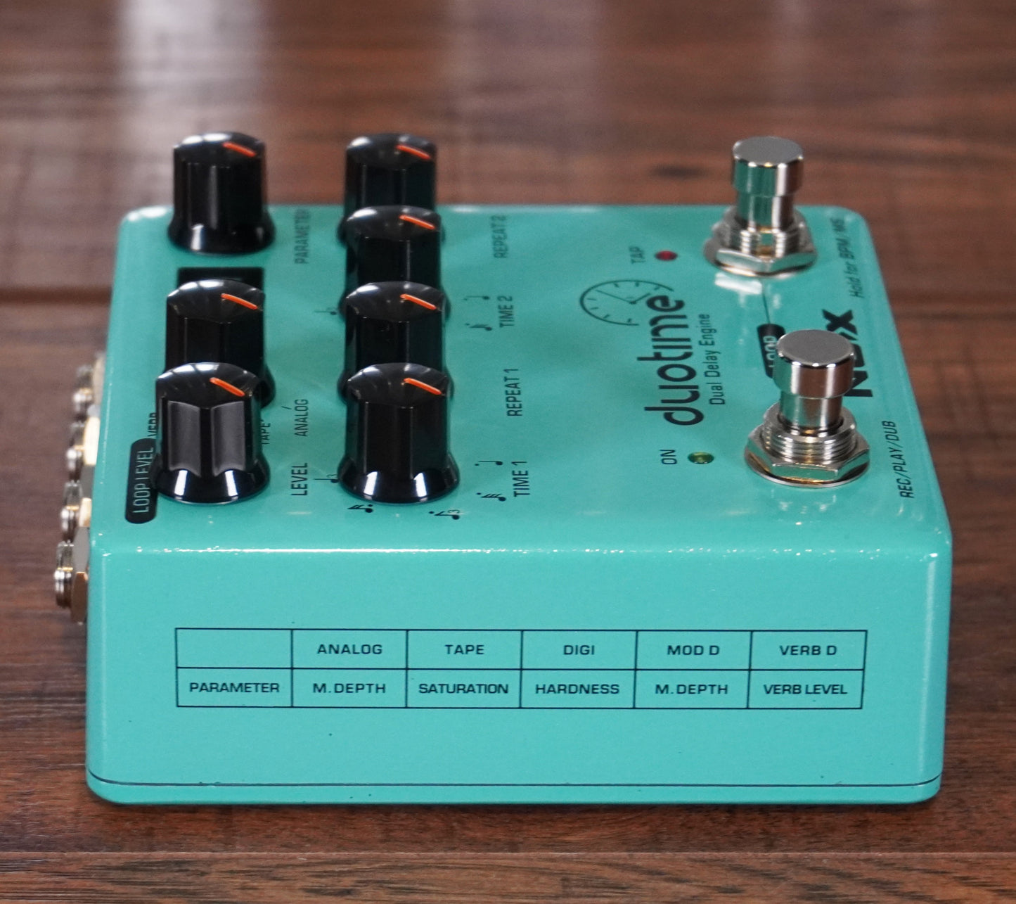NUX NDD-6 Duotime Dual Delay Engine Stereo Delay Guitar Effect Pedal Demo