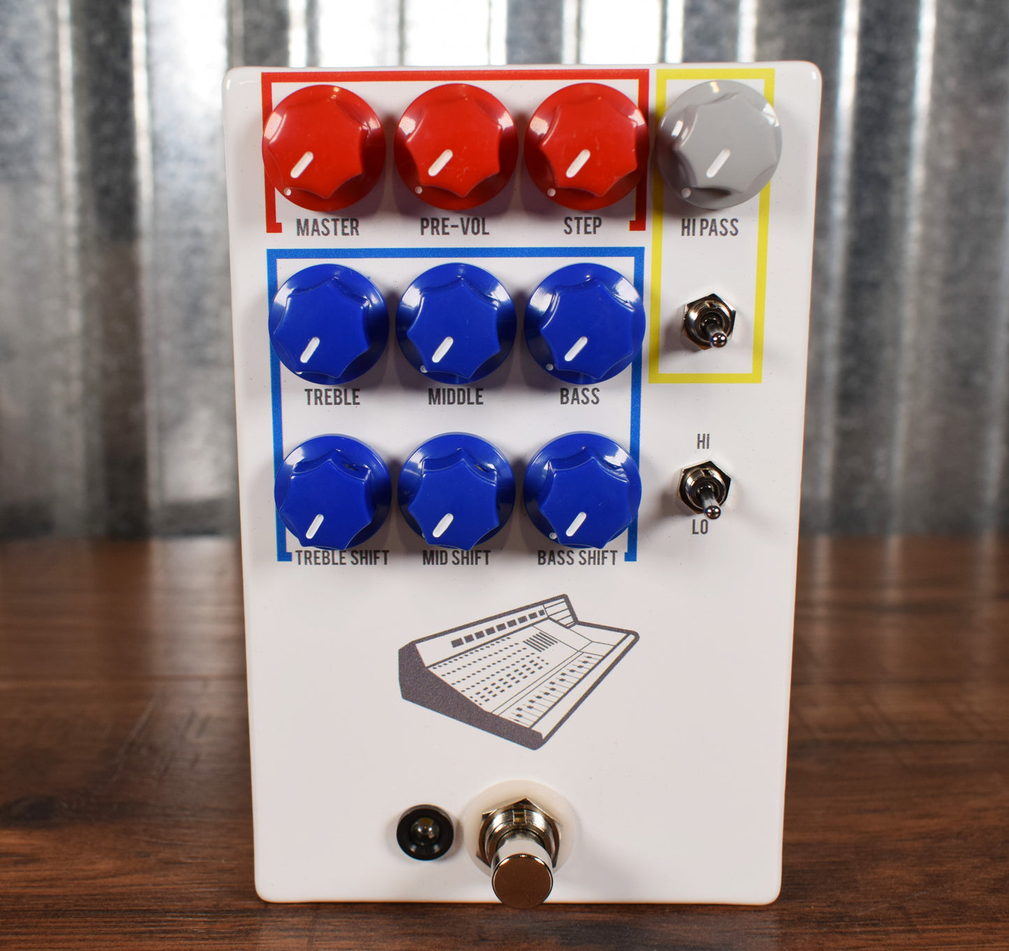 JHS Pedals Colour Box V2 Preamp EQ Overdrive Distortion Fuzz DI Guitar Effect Pedal Demo