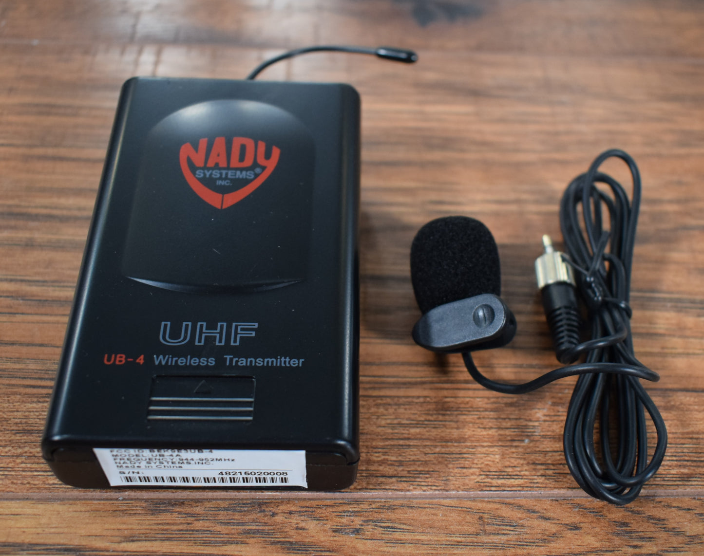 Nady Systems UHF-4 High Band Professional Wireless System Used