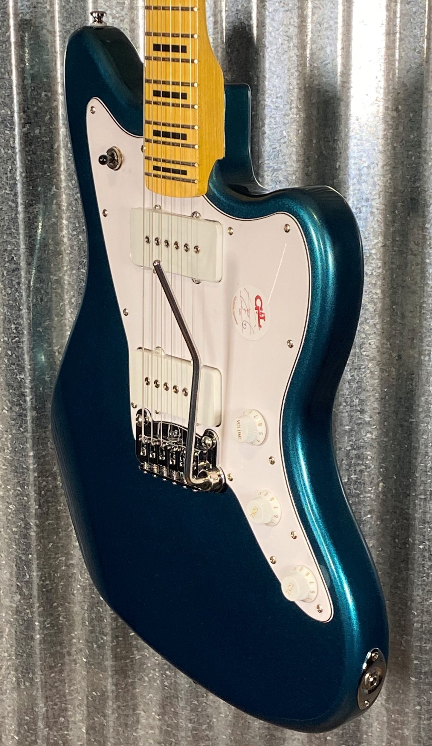 G&L Tribute Doheny Emerald Blue Guitar #5222