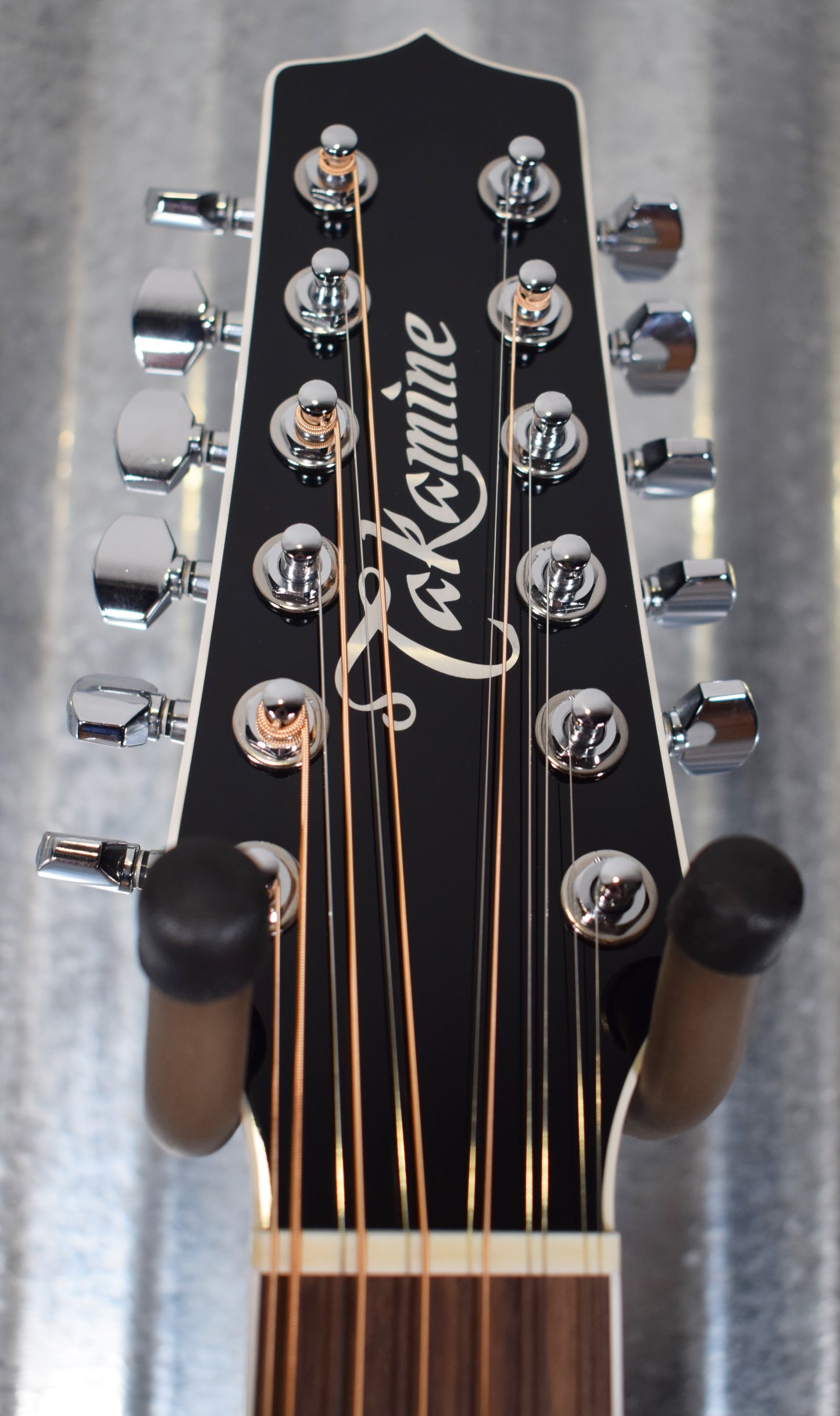 Takamine EF381SC 12 String Black Acoustic Electric Guitar & Case EF381SC #0719 Used