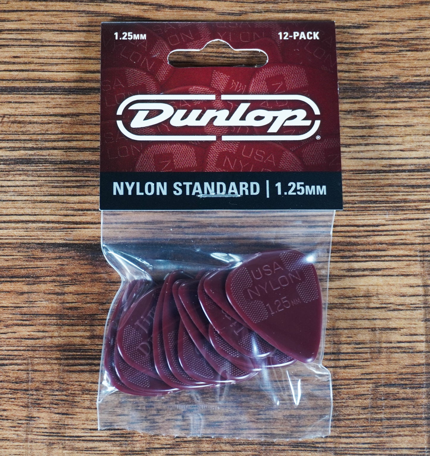 Dunlop 44P125 Nylon Standard 1.25MM Guitar Pick 36 Pack
