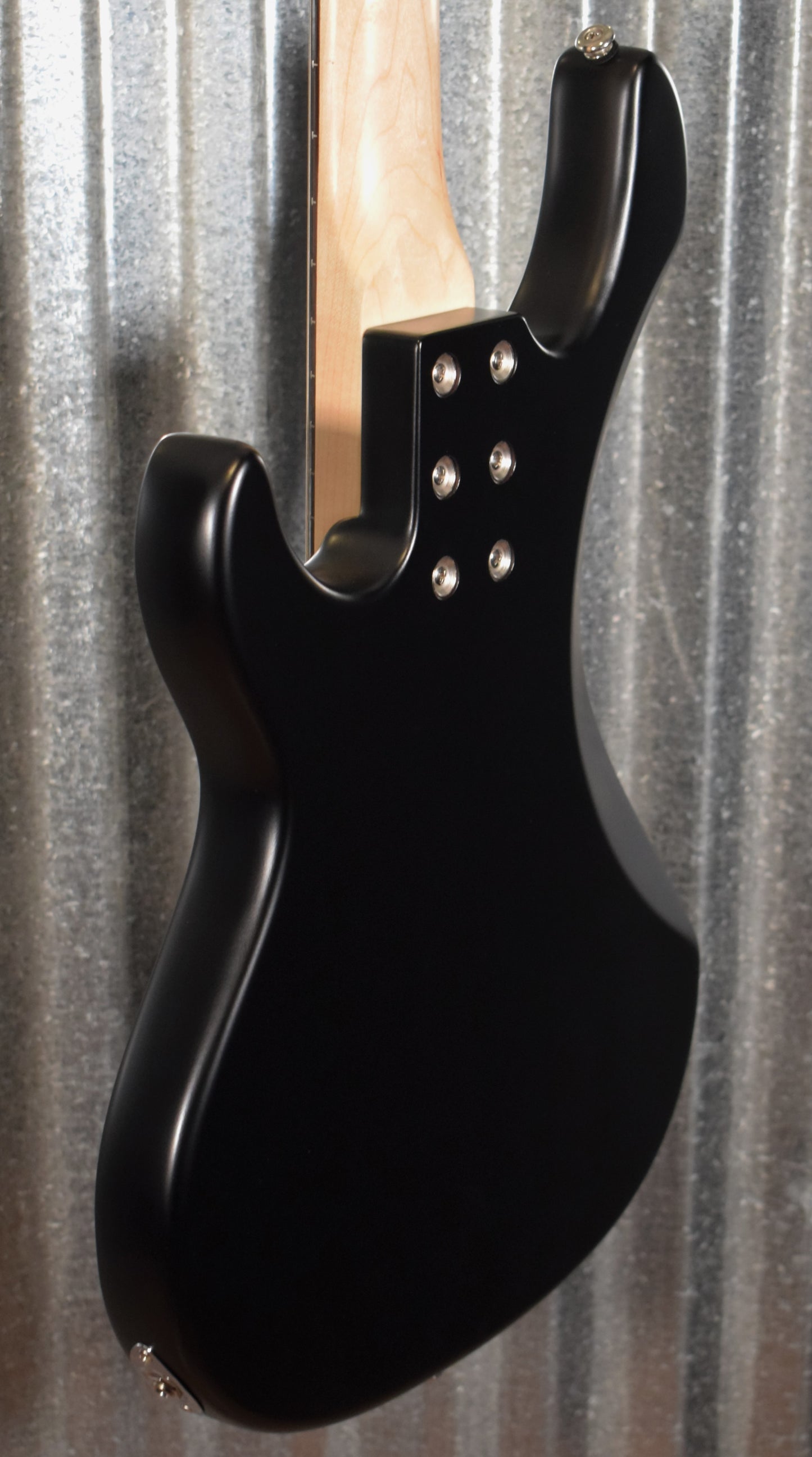 G&L USA Kiloton 5 Jet Black Frost 5 String Bass Rosewood Satin Neck & Case #7001
