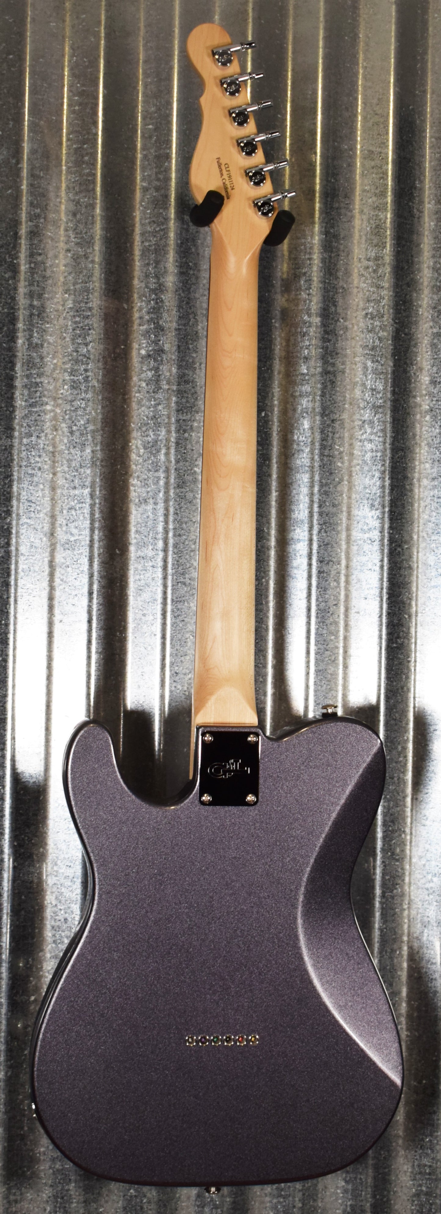G&L USA ASAT Classic Blues Boy Graphite Metallic Guitar & Case 2019 #1124