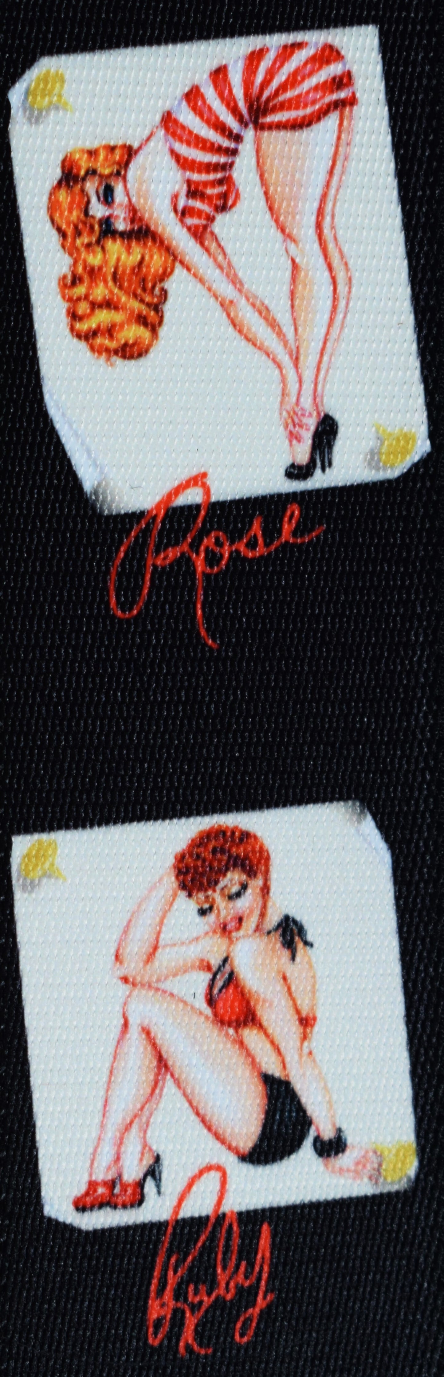 Levy's MPRH-72 2" Right Height Adjustable Printed Guitar & Bass Strap Pin Up Girl