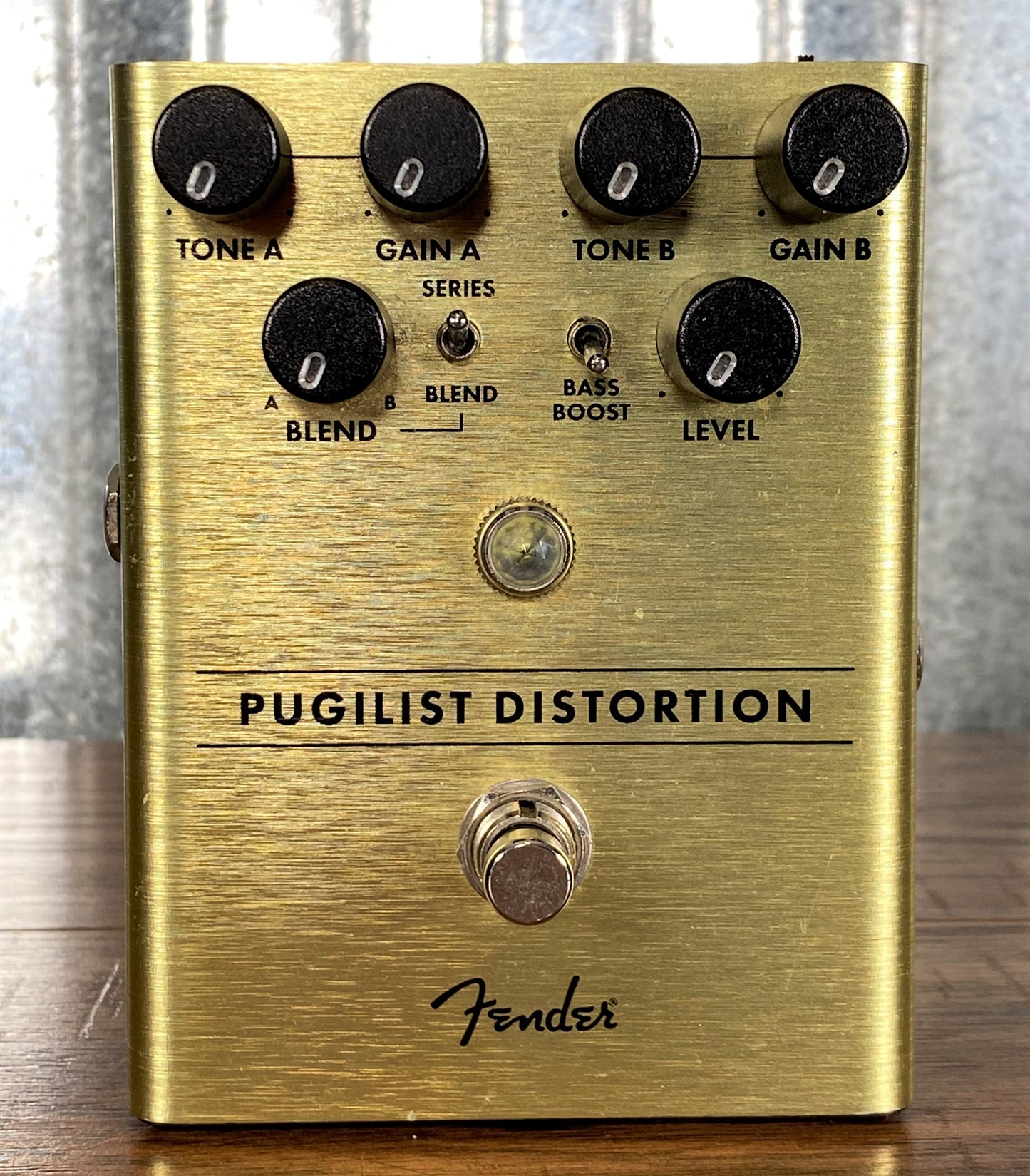 Fender Pugilist Distortion Guitar Effect Pedal Used