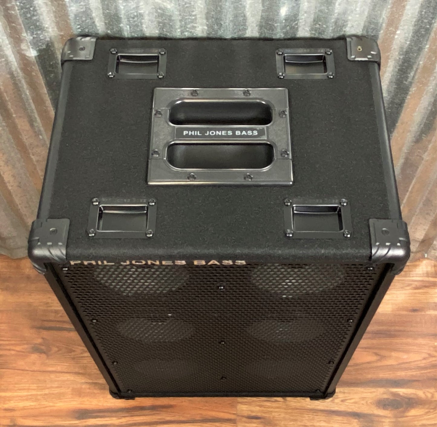 Phil Jones Bass CAB 67 Piranha 500 Watt 6x7" + 3” Tweeter Bass Extension Speaker Cabinet 8 Ohm Black