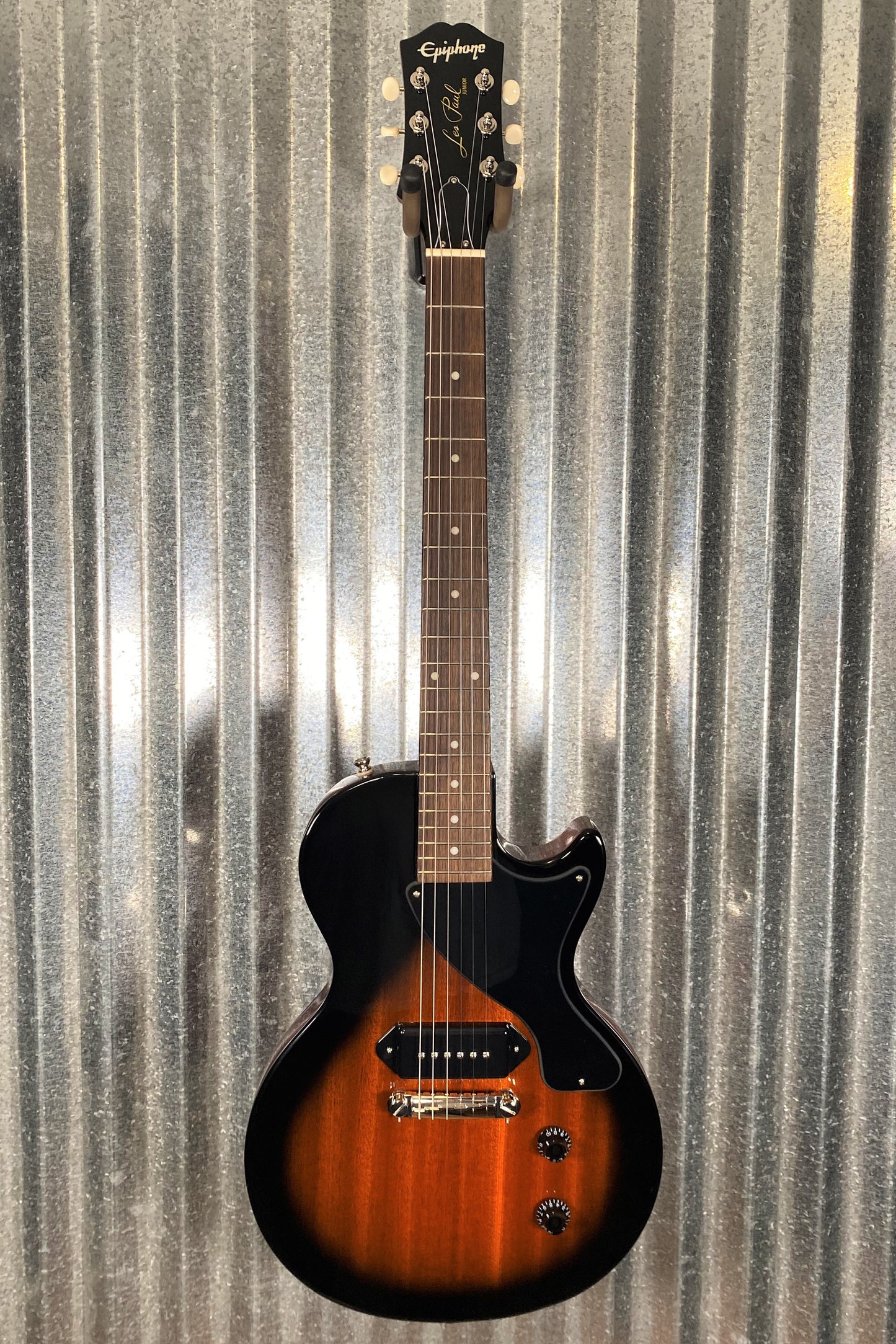 Epiphone Les Paul Junior Tobacco Burst Guitar & Bag #4339 Used