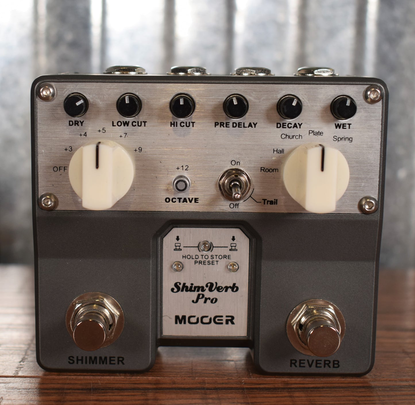 Mooer Audio TVR-1 Twin Series Shim Verb Pro Guitar Reverb Effect Pedal Used