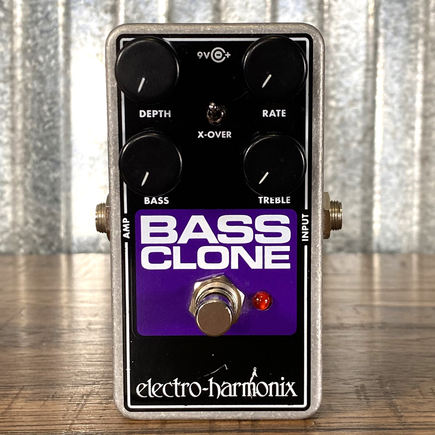 Electro-Harmonix EHX Bass Clone Analog Chorus Effect Pedal Used