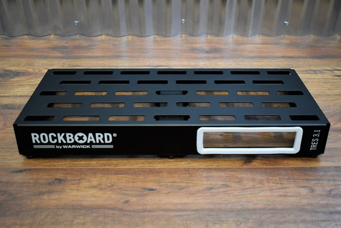 Warwick Rockboard Tres 3.1 B Guitar Effect Pedalboard & Gig Bag