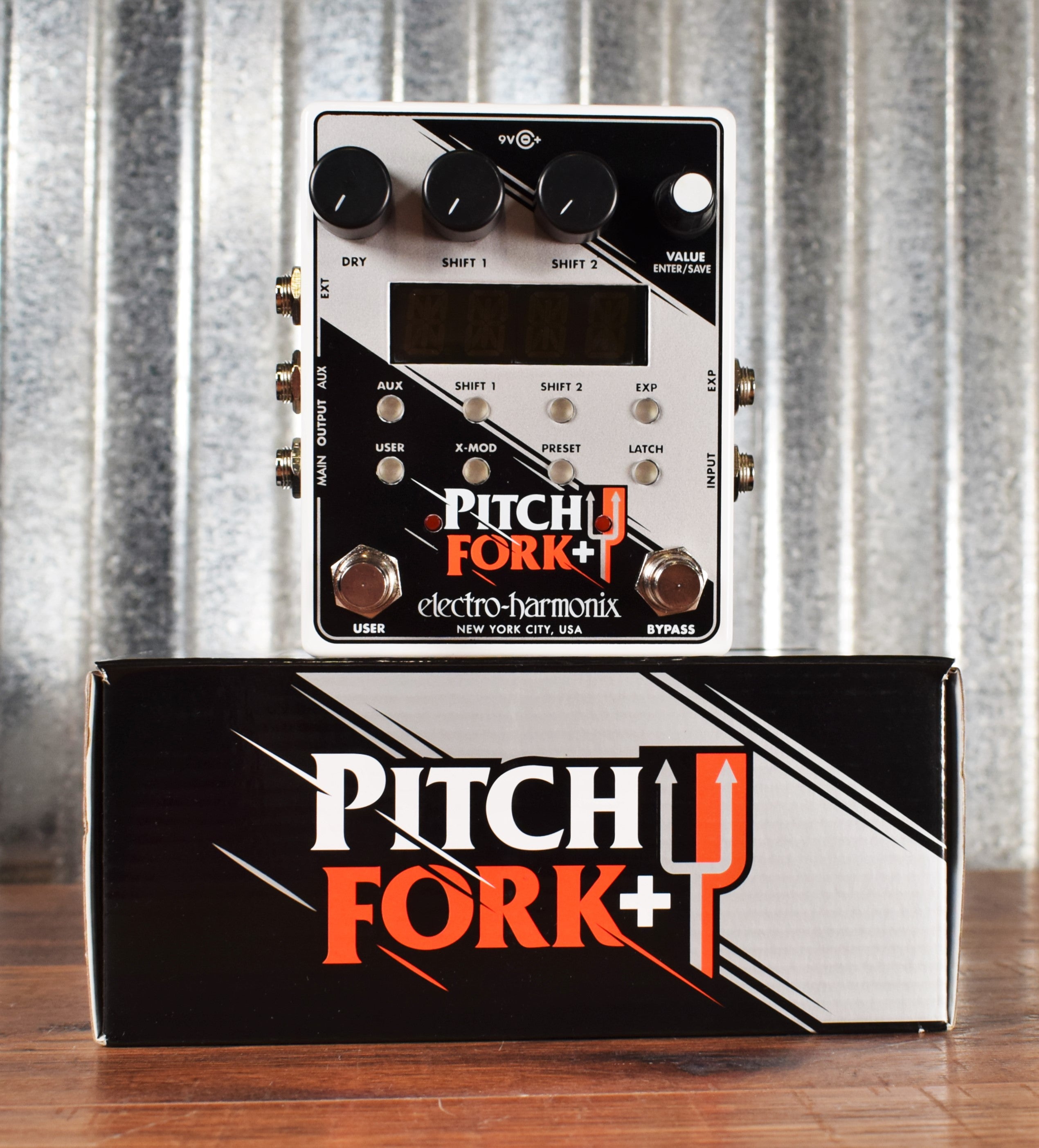 Electro-Harmonix EHX Pitch Fork + Plus Pitch Shift Guitar Effect