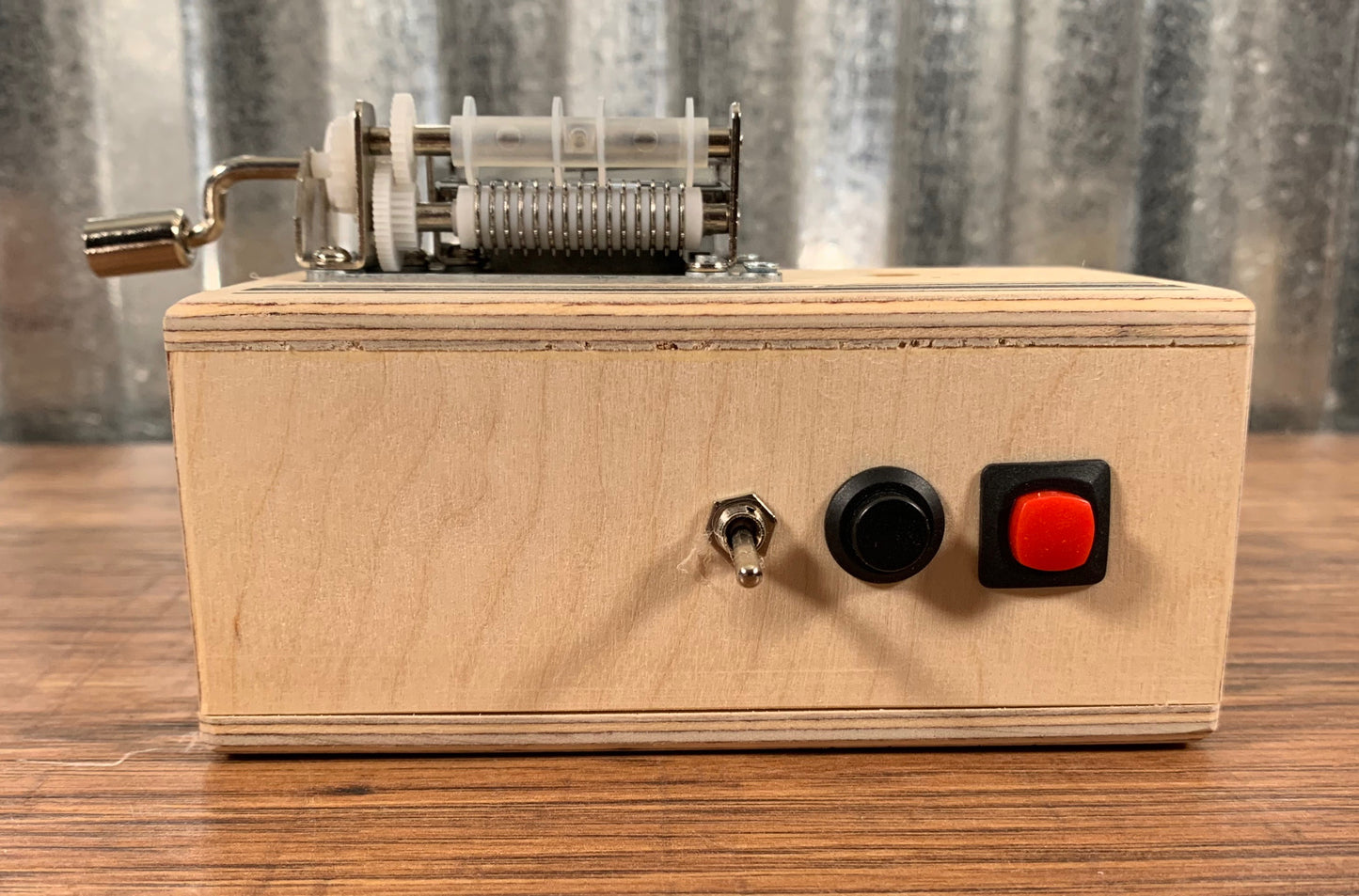 Brandnewnoise Krankie Hand Crank Music Box Sound Sampler Looper Recorder with Pitch Control Effect Box