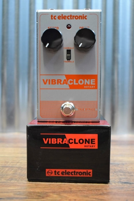TC Electronic Vibraclone Rotary Speaker Emulator Guitar Effect Pedal