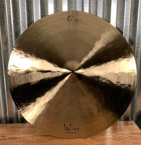 Dream Cymbals BSBF24 Bliss Hand Forged & Hammered 24" Small Bell Flat Ride Demo
