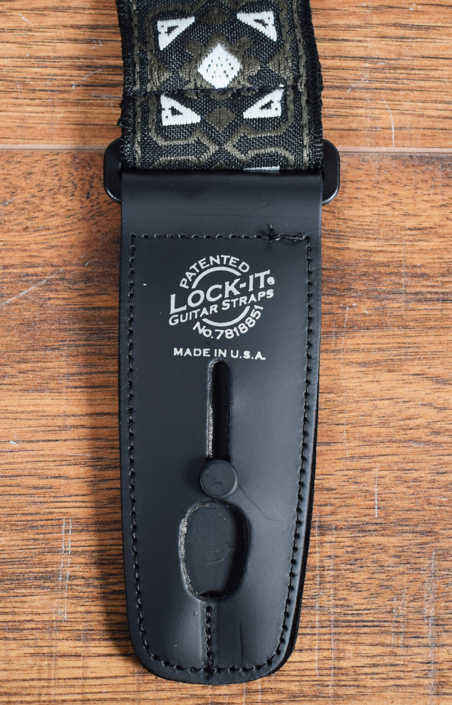 LOCK-It Straps Retro Vintage Series 2" Sojourner Guitar Bass Straplock Strap 066 SO