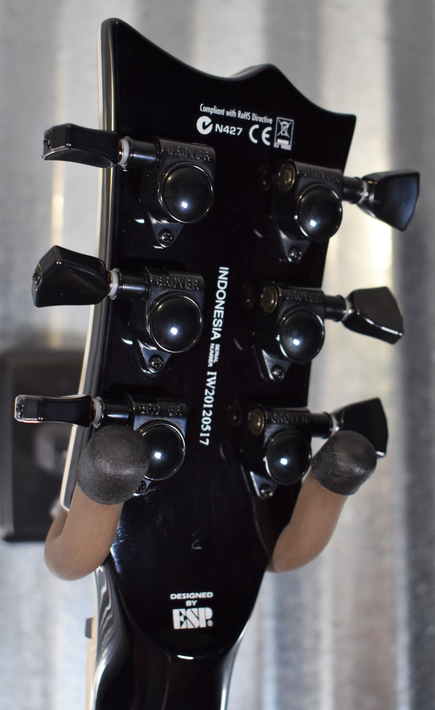 ESP LTD EC-1000 Evertune Flame Maple See Thru Black LEC1000ETFMSTBLK #0517