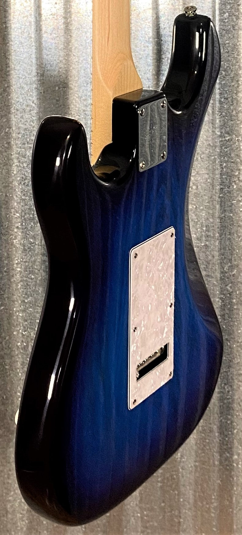 G&L USA Fullerton Deluxe S-500 Blueburst Guitar & Bag S500 #2104
