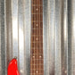 G&L USA Kiloton 5 String Rally Red Bass & Case #7085