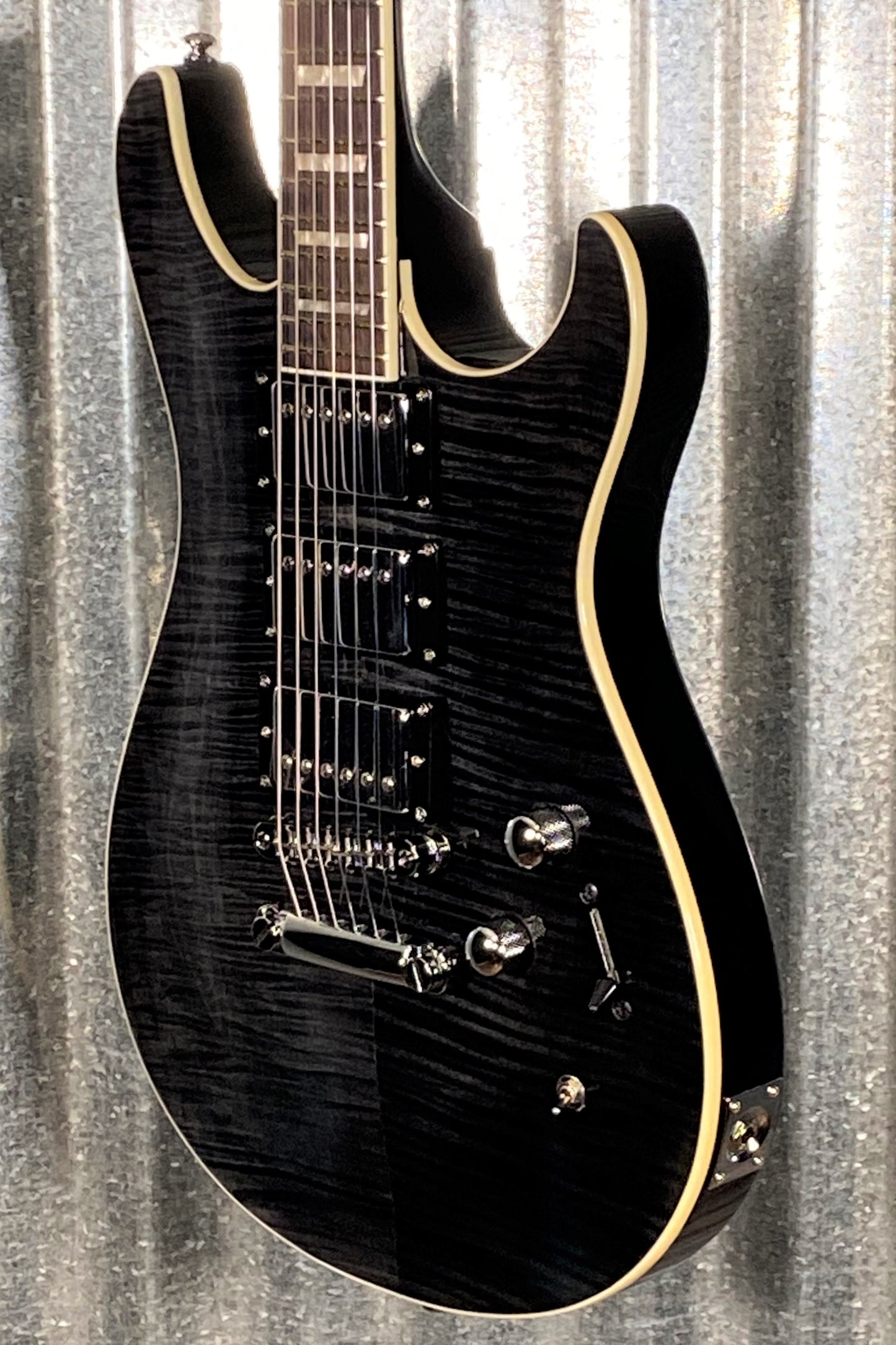 G&L Tribute Ascari GTS HB3 Transparent Black Guitar #1079 Used