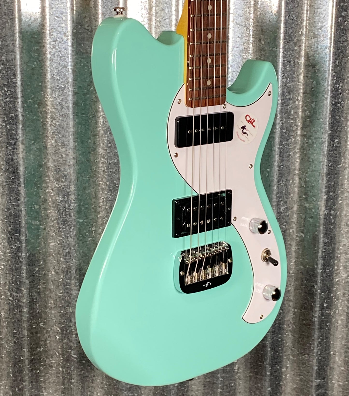 G&L Tribute Fallout Mint Green Guitar #3085