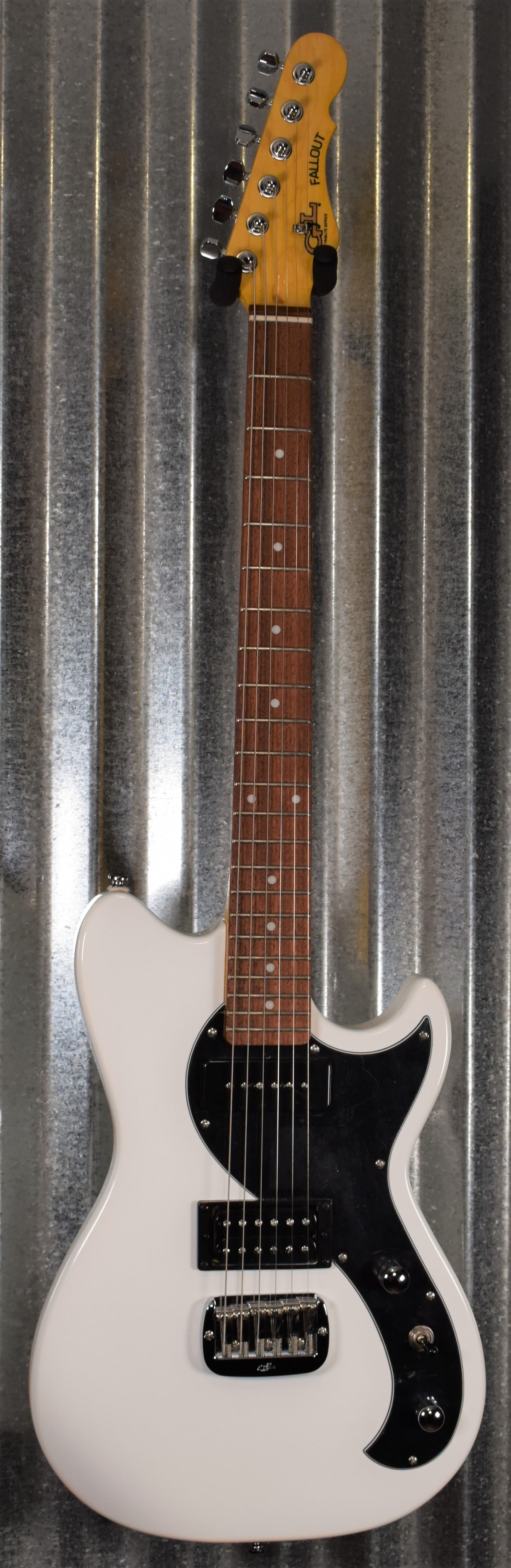 G&L Tribute Fallout Alpine White Guitar #0514 B Stock