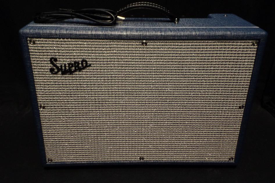 Supro USA 1624T Dual Tone 24 Watt 1 X 12" All Tube Combo Amplifier Demo #587*