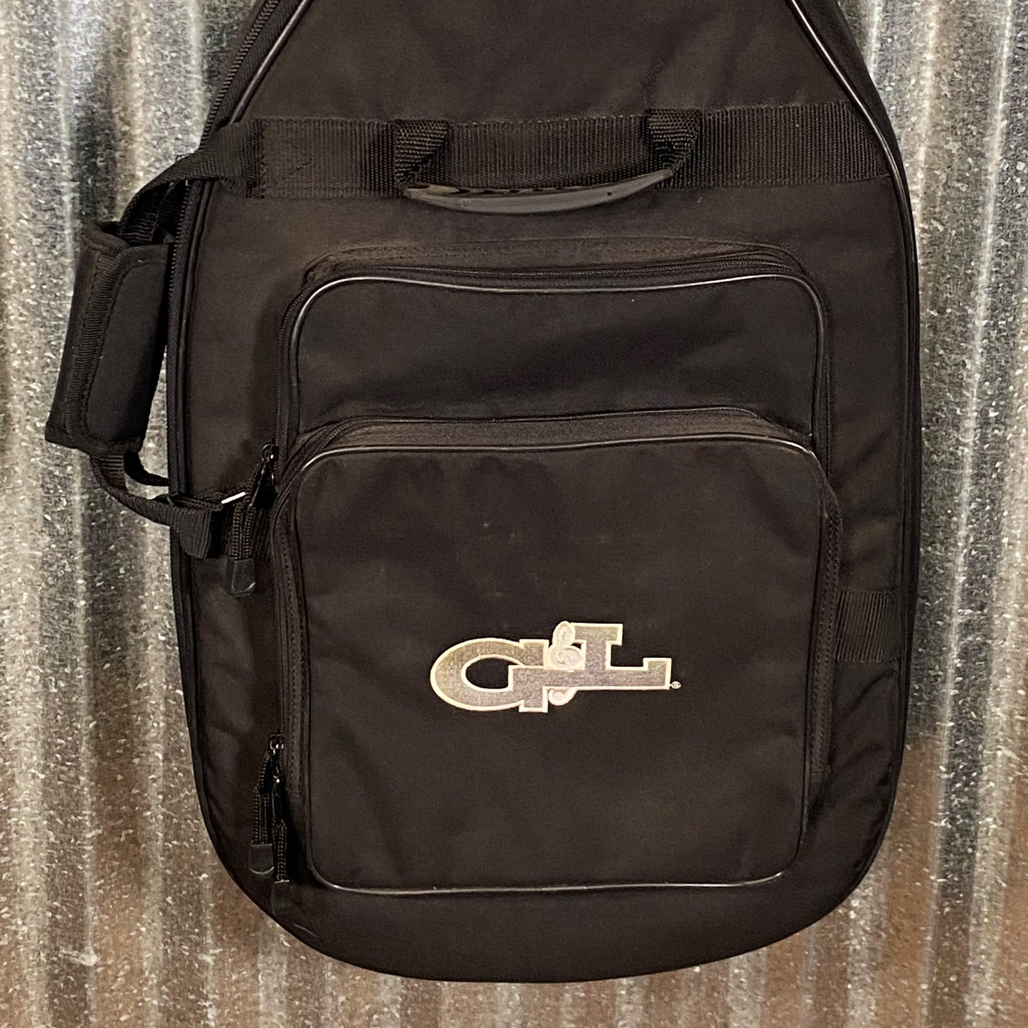 G&L Silver Logo Electric Guitar Gig Bag Black Used