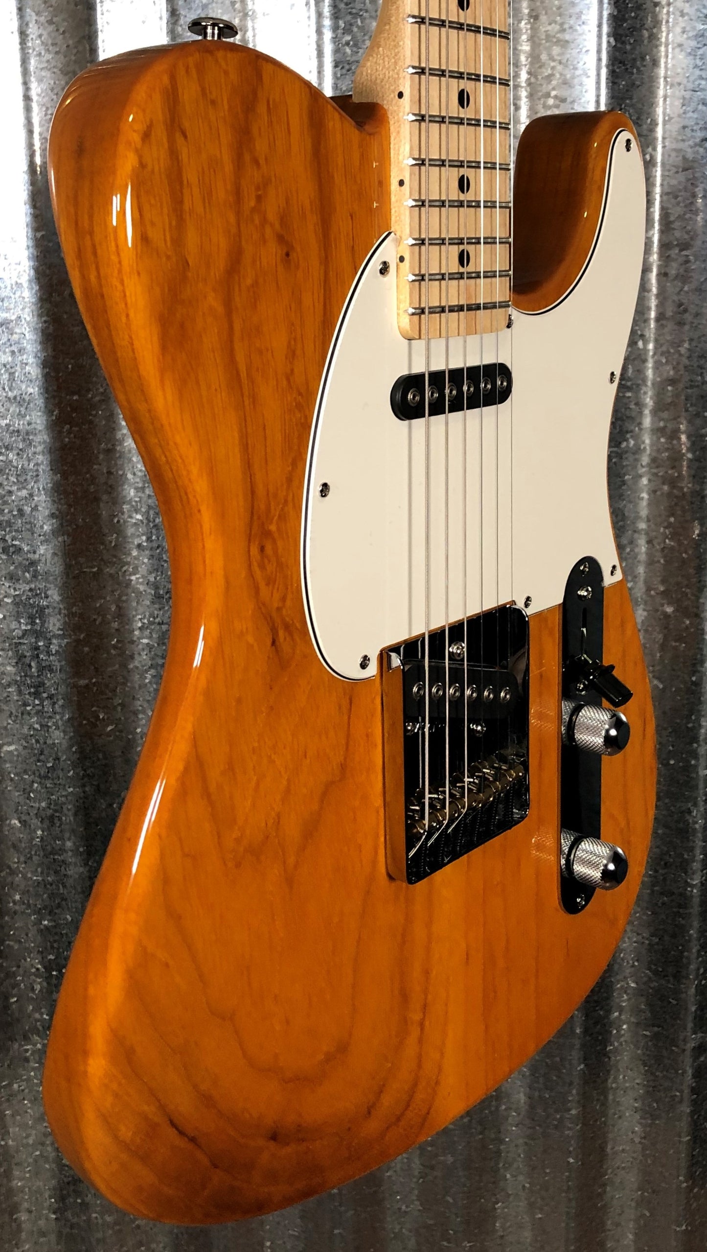 G&L USA ASAT Classic Honey Maple Satin Neck Guitar & Case #1104
