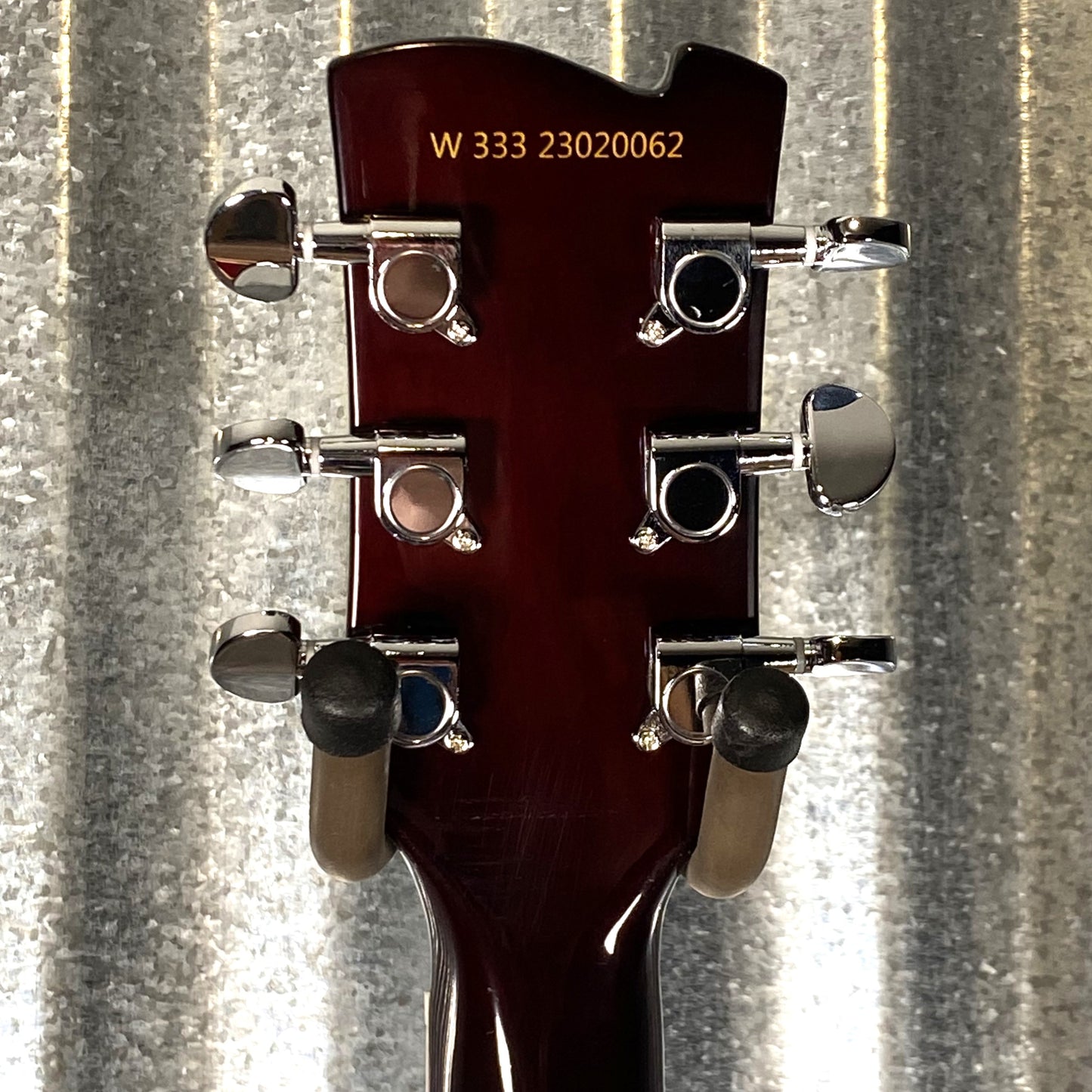 Westcreek 333 Semi Hollow Body Guitar 335 Transparent Red #0062 Used