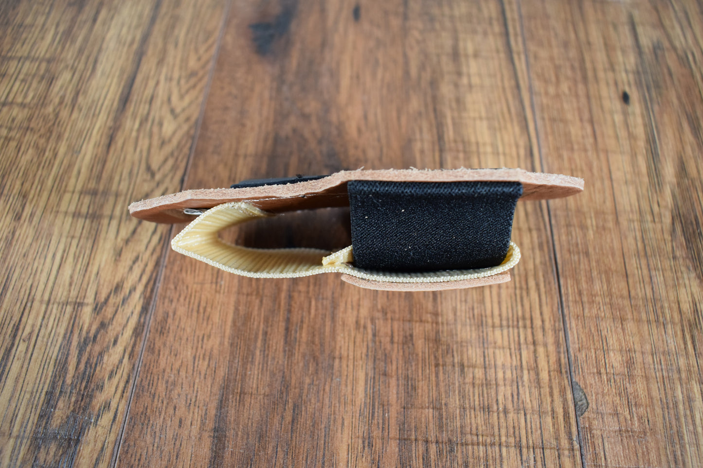 Levy's MM14-TAN Wireless Body Pack Transmitter Strap Belt Holder TAN