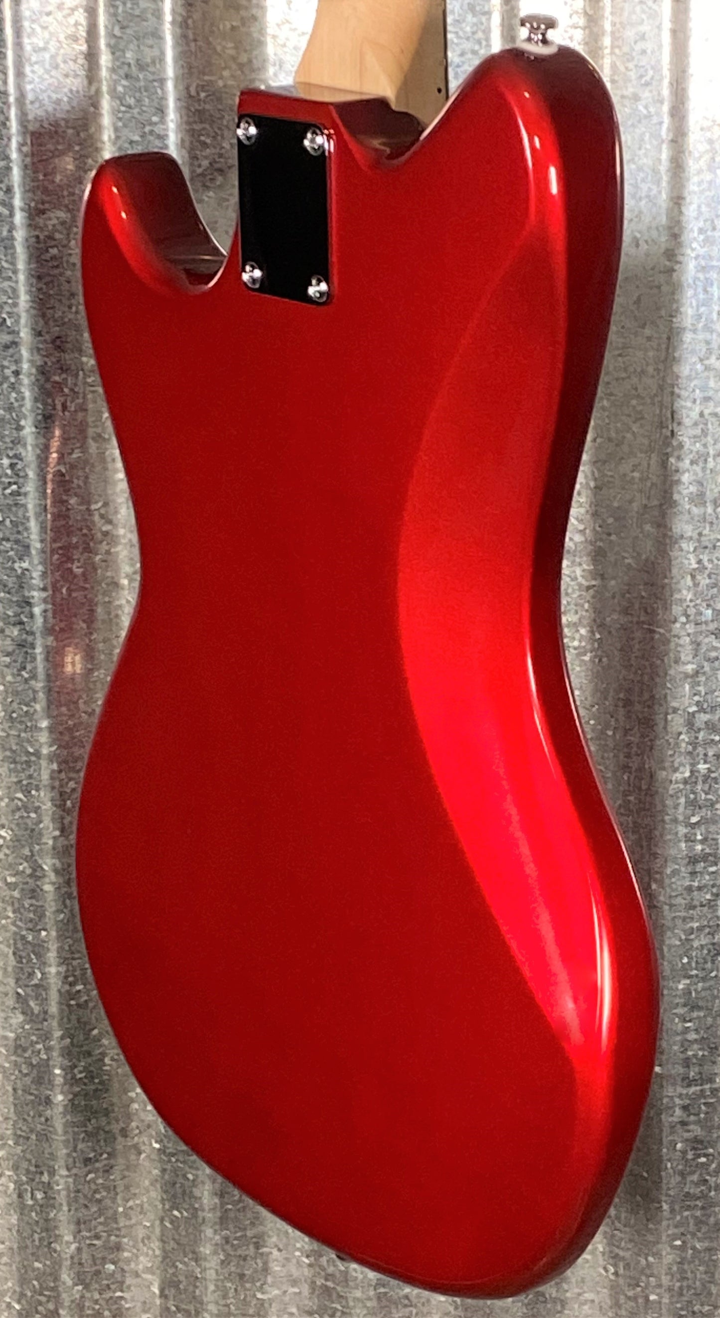 G&L Guitars Tribute Fallout Bass Short Scale 4 String Candy Apple Red #1181