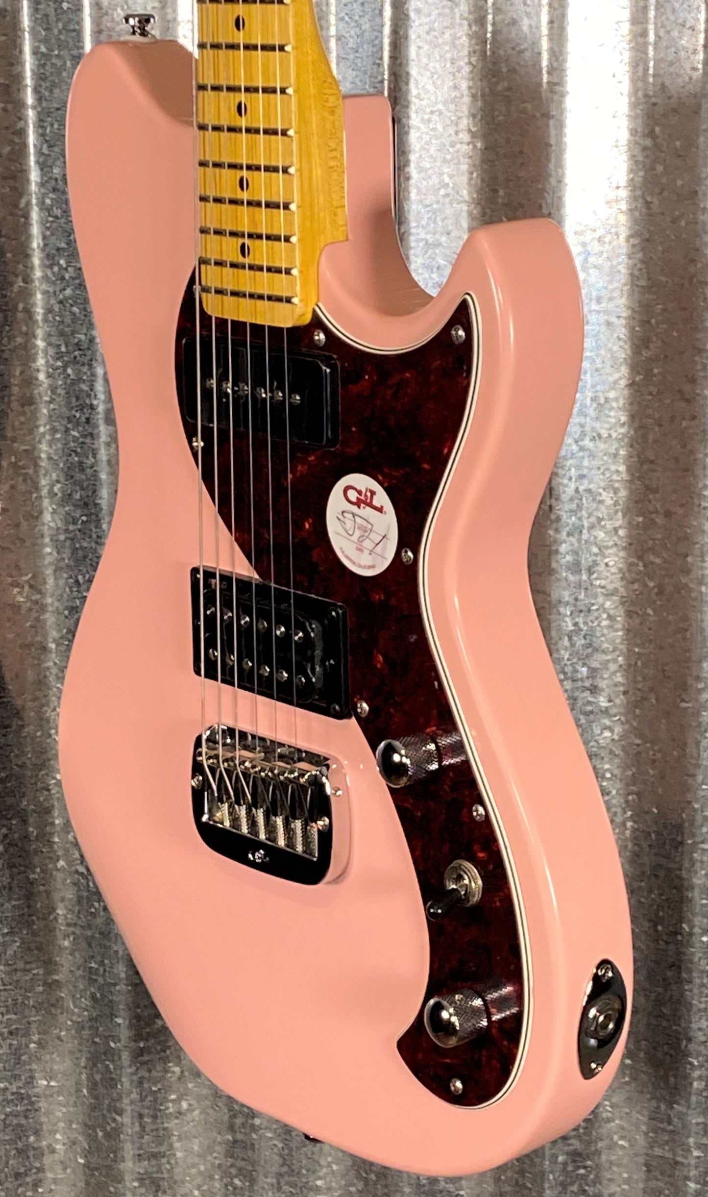 G&L Tribute Fallout Shell Pink Guitar #0738
