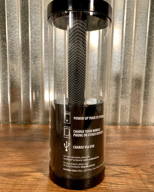 Warwick Rockboard Power LT XL 9v Rechargeable Guitar Effect Pedalboard Power Supply Carbon