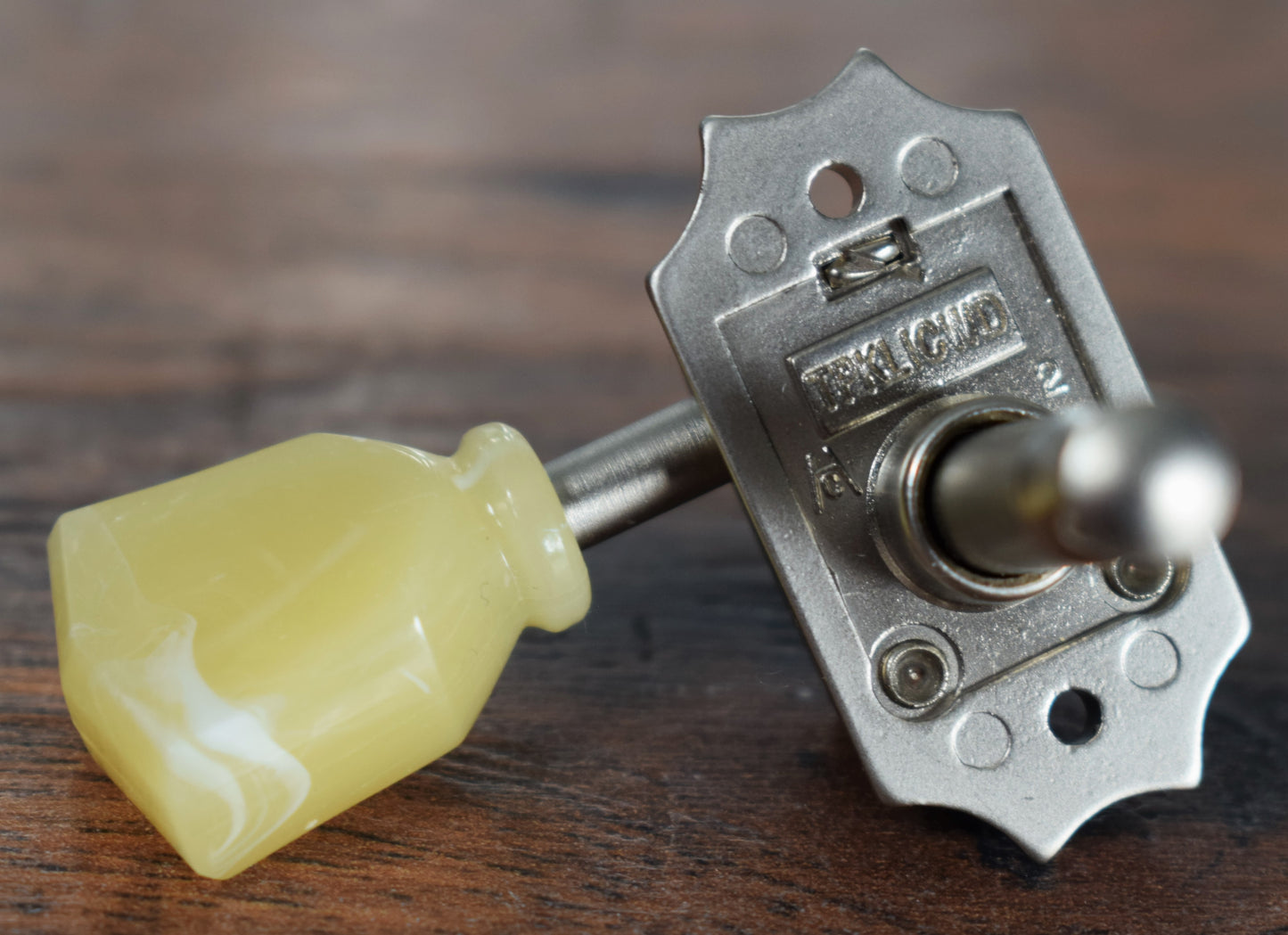 Tone Pros System II Series Original Kluson Vintage Upgrade Tuning Machine 3+3 Set Nickel Satin