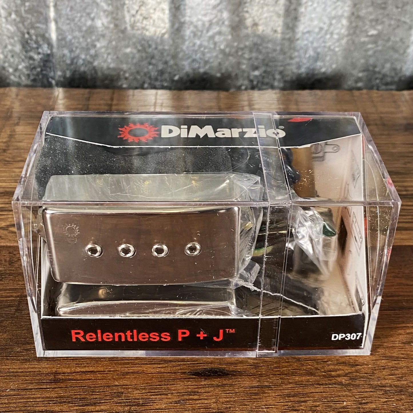 DiMarzio DP307N Billy Sheehan Relentless PJ Precision Jazz Bass Pickup Set Nickel