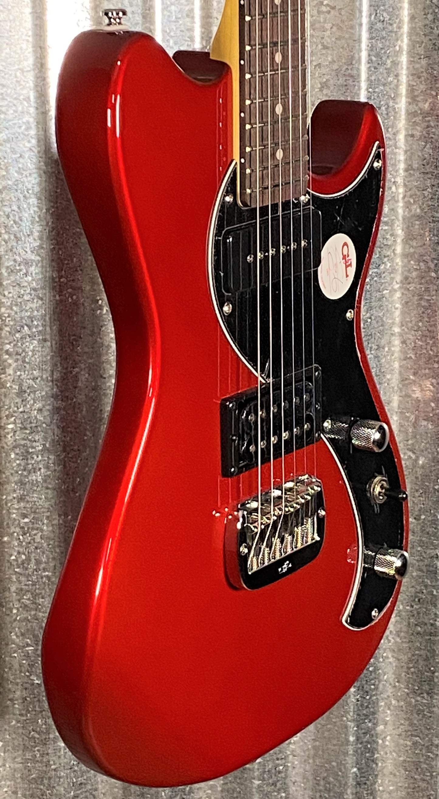 G&L Tribute Fallout Candy Apple Red Guitar #4582