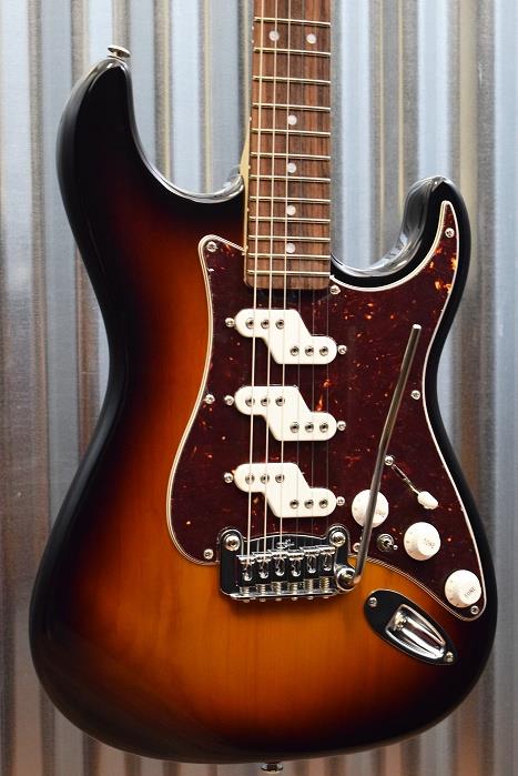 G&L Guitars USA Custom COMANCHE 3 Tone Sunburst Electric Guitar & Case #7454