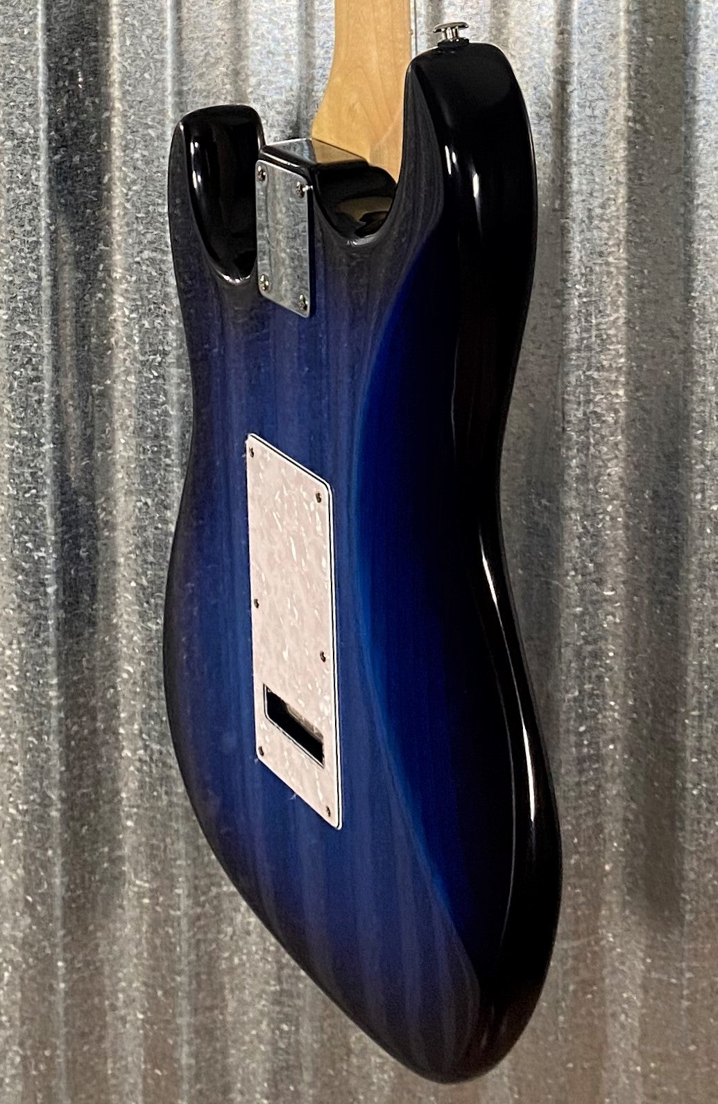G&L USA Fullerton Deluxe S-500 Blueburst Guitar & Bag S500 #7185