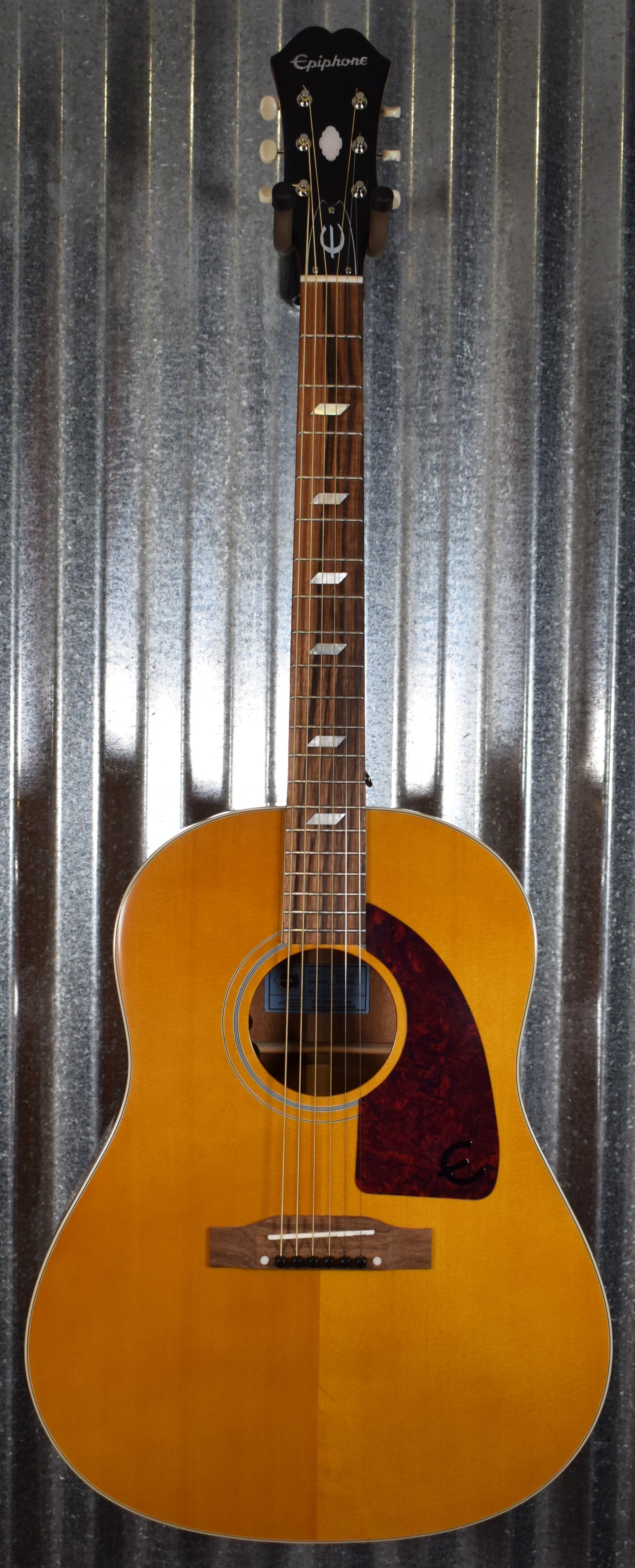Epiphone Masterbuilt FT-79 Texan Antique Natural Aged Acoustic Electric Guitar #5954 Used