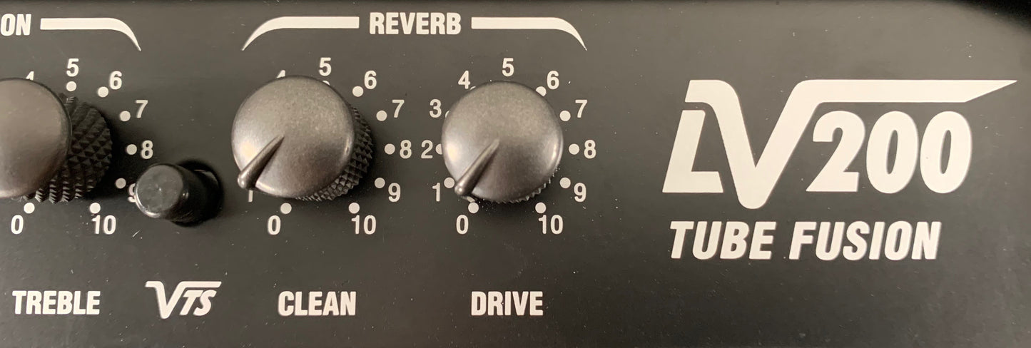 Laney LV200 1x12" 3 Channel 65 Watt Tube Preamp Reverb Guitar Amplifier Combo