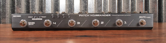 Hotone Patch Kommander 4 Loop 12 Preset Pedalboard Effect Pedal Switcher