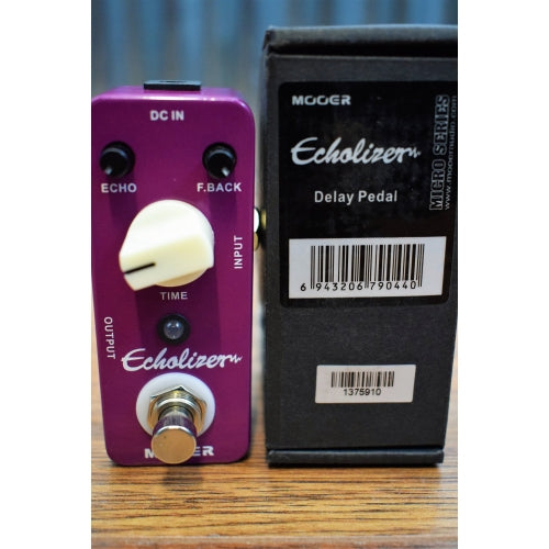 Mooer Audio Echolizer Analog Echo Delay Guitar Effect Pedal