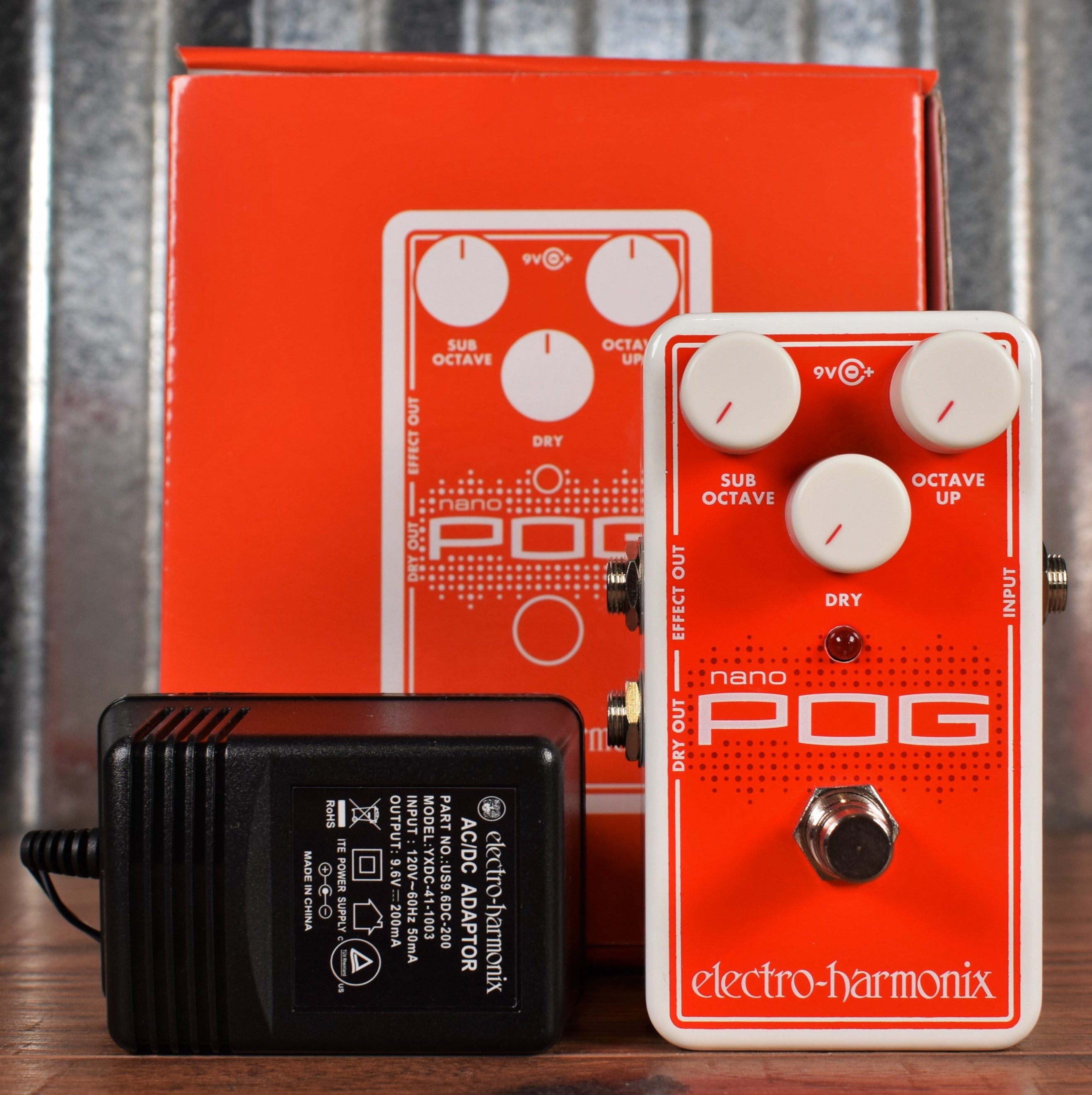 nano pog pedal Nano POG Polyphonic Octave Generator Pedal Open Box