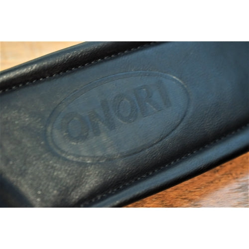 Onori International CL-L9P-BLK Cowless 3.25" Distressed Leather Free Guitar & Bass Strap Black