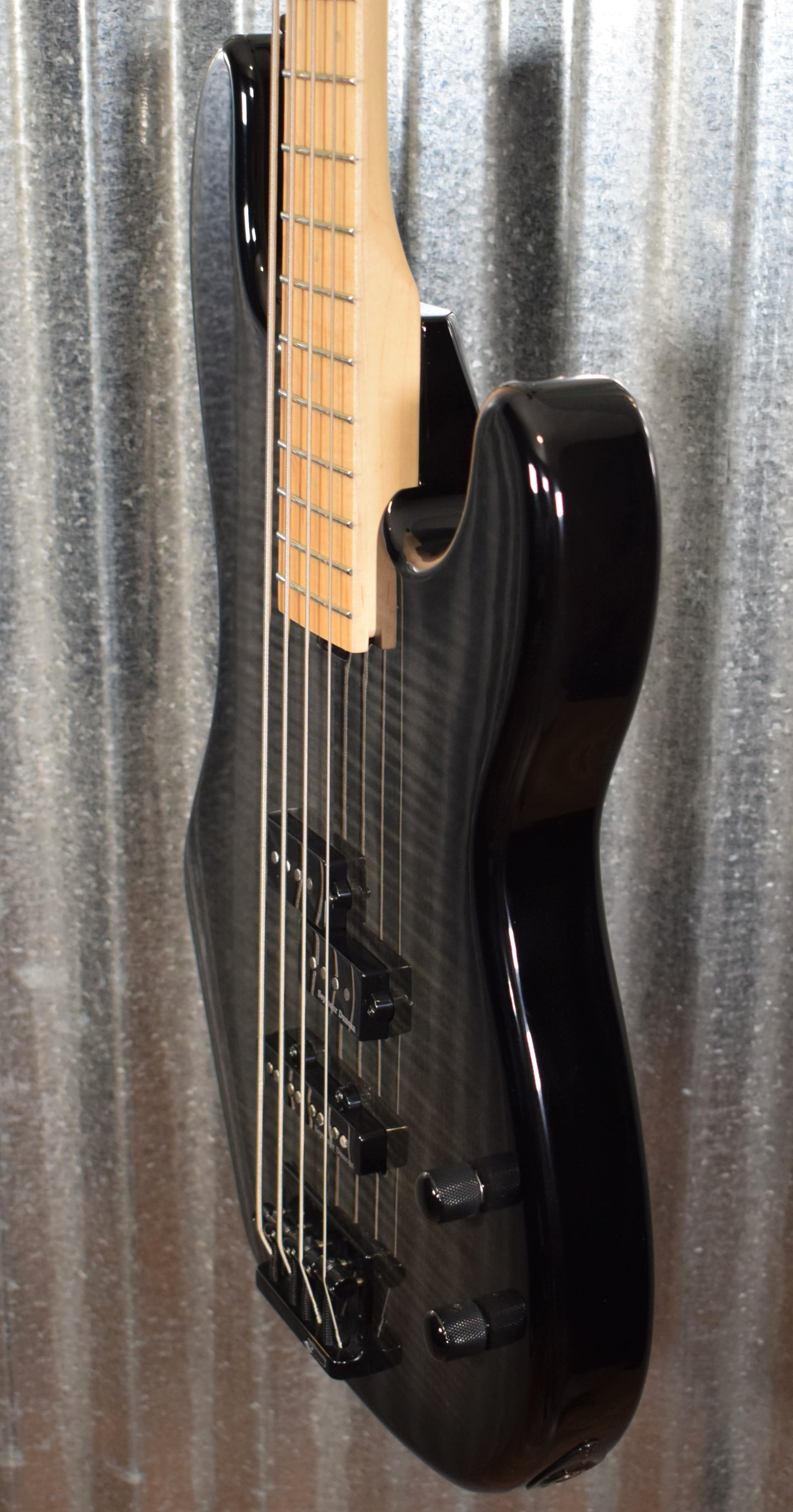 ESP LTD MM-4FM Marco Mendoza 4 String Bass See Thru Black Sunburst LMM4FMSTBLKSB #2102